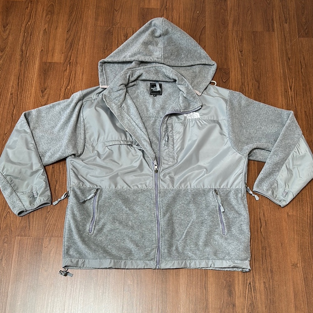 Gray Hooded Jacket
